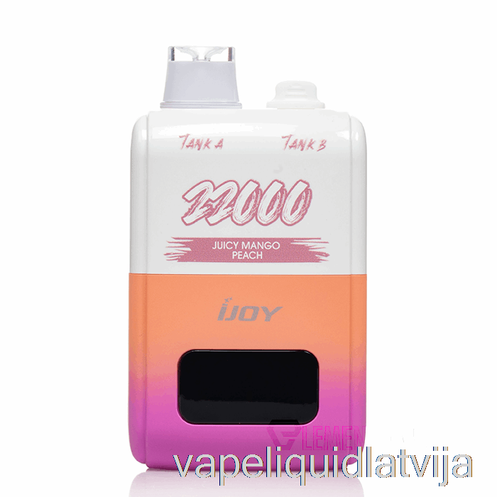 Ijoy Sd22000 Vienreizējās Lietošanas Sulīgs Mango Persiku Vape šķidrums